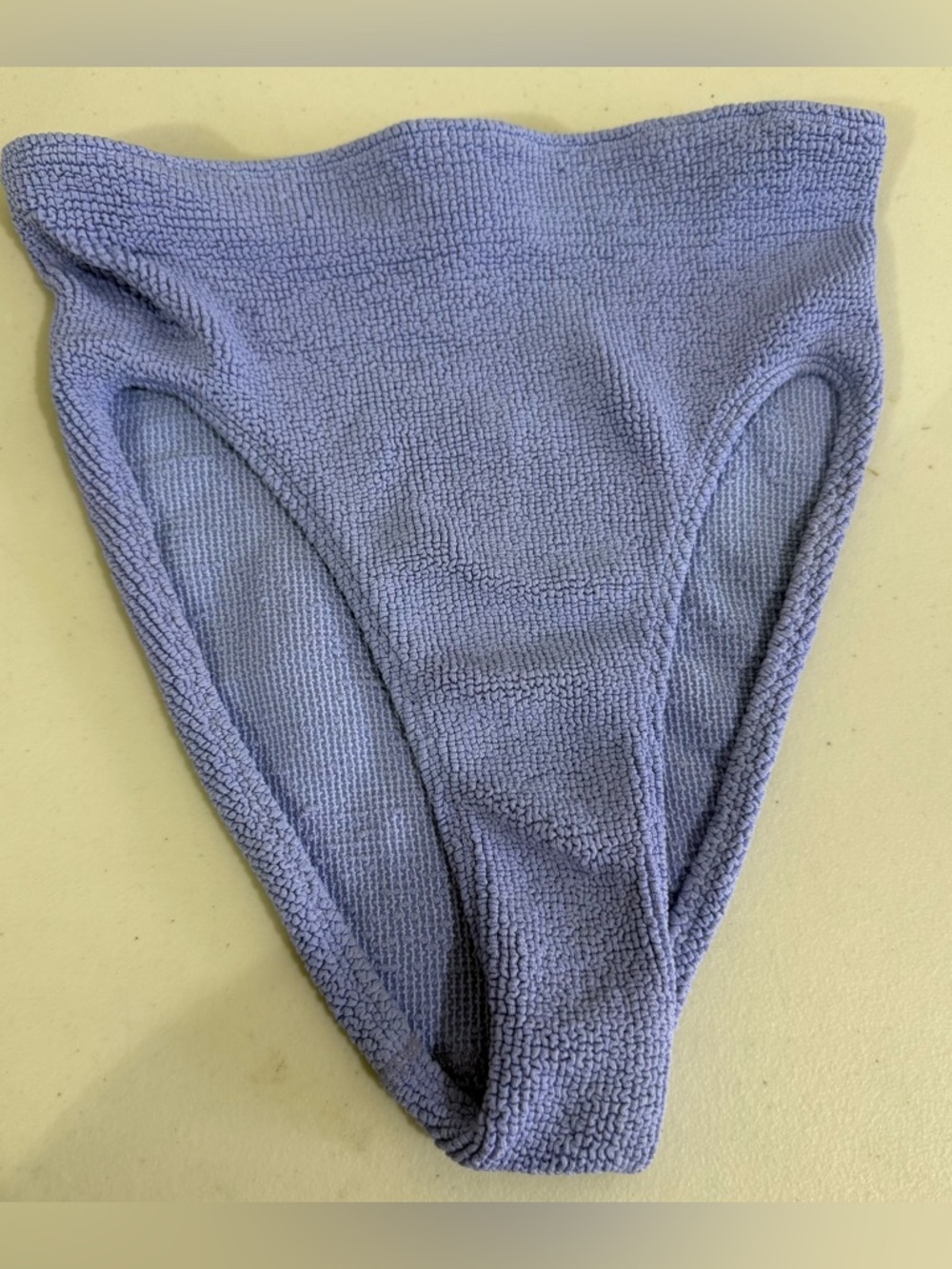 Etam High-Rise Lavender Terry Bikini Bottom - Women Swim